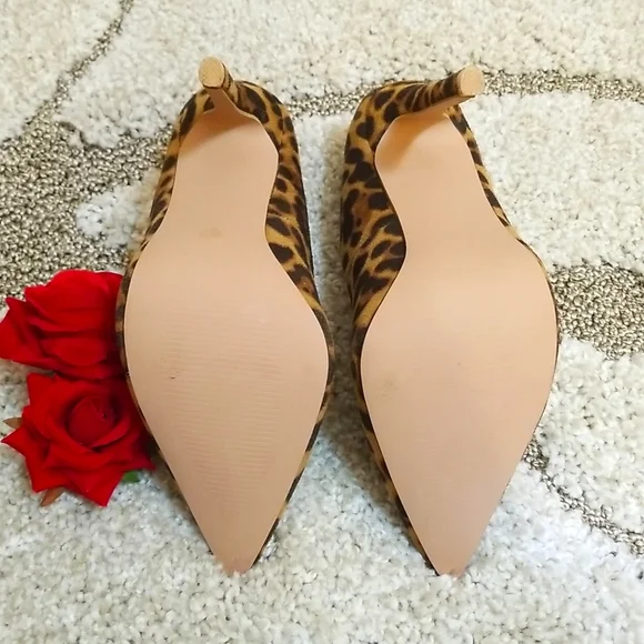 Lala Ikai leopard print heels sz. 6.5 - Picture 6 of 6